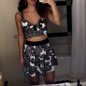 Express Skirt and crop top